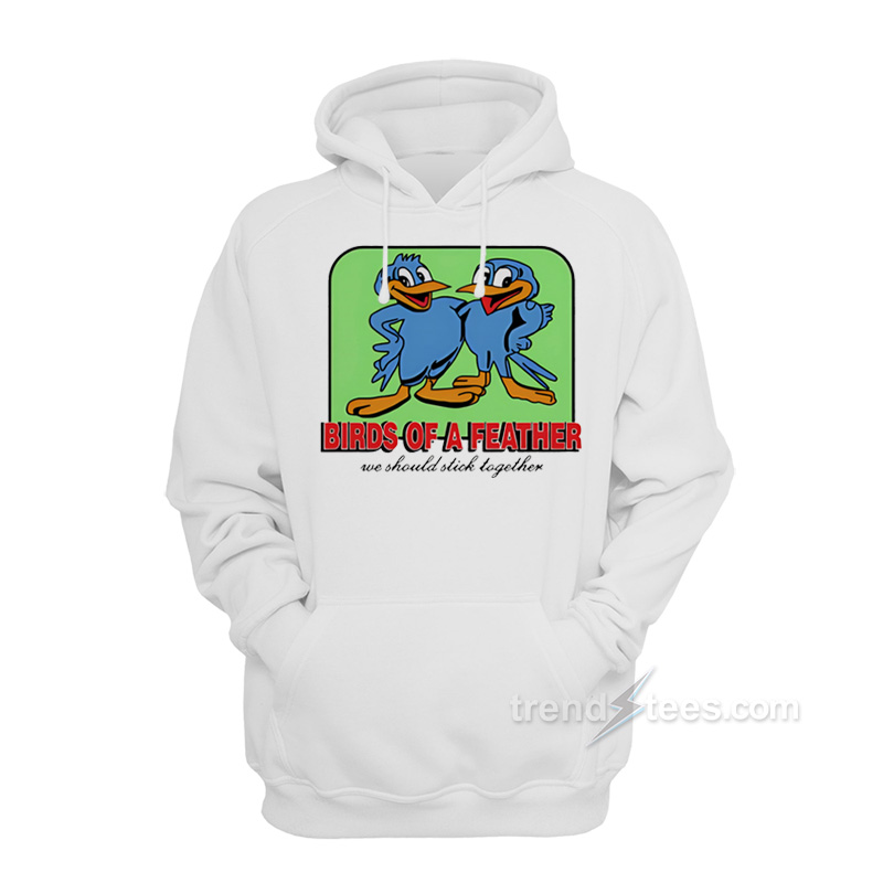 Birds Of A Feather We Should Stick Together Hoodie