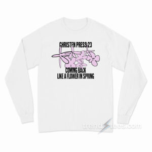 Christen Press 23 Coming Back Like A Flower In Spring Long Sleeve Shirt