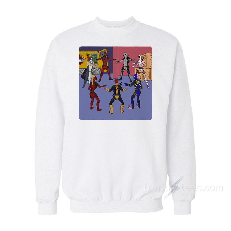 Deadpool Taking Over The Pointing Sweatshirt