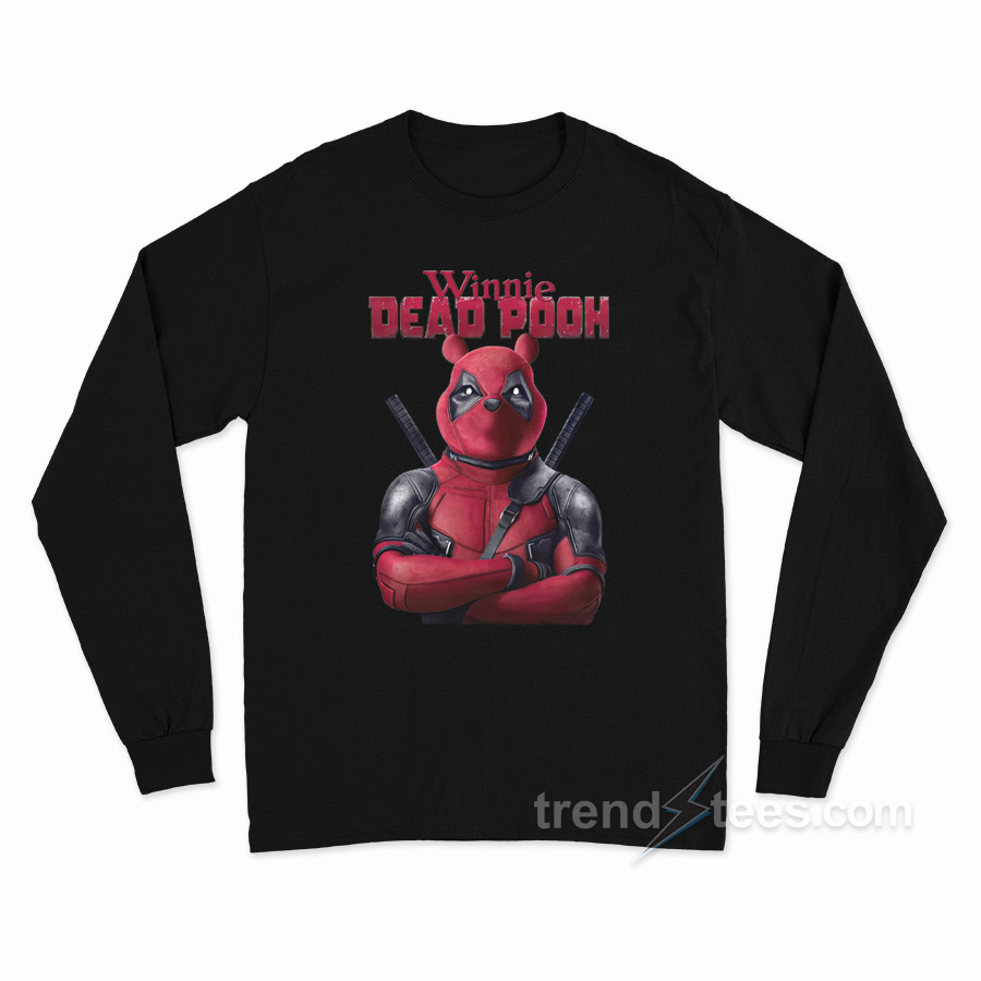 Winnie DEAD POOH Long Sleeve Shirt