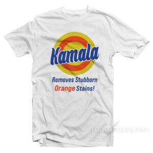 Kamala Removes Stubborn Orange Stains T-Shirt