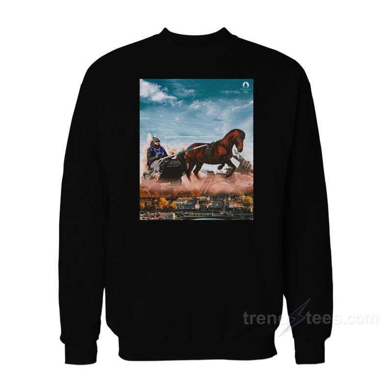 Nikola Jokic Hold Your Horses Joker In Paris Sweatshirt