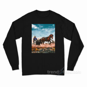 Nikola Jokic Hold Your Horses Joker In Paris Long Sleeve Shirt