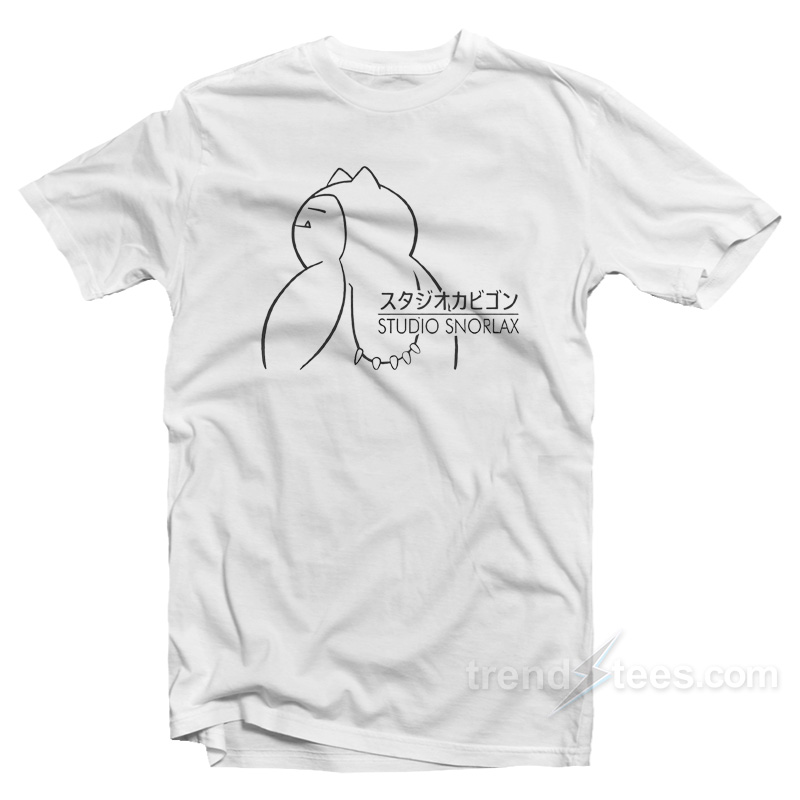 Studio Snorlax Parody Studio Ghibli T-Shirt