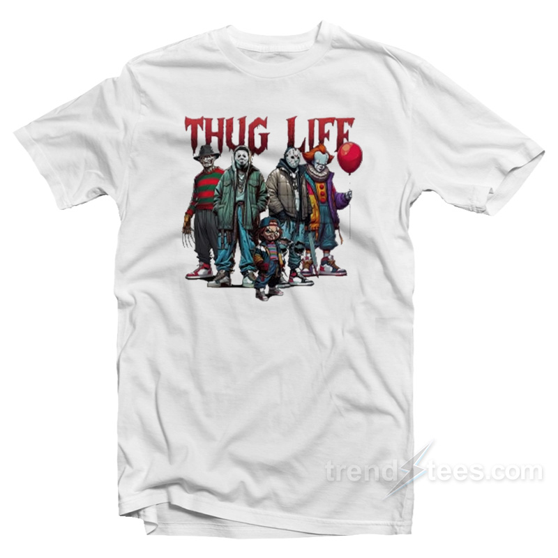 Thug Life Horror Movie T-Shirt