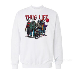 Thug Life Horror Movie Sweatshirt