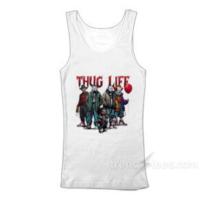 Thug Life Horror Movie Tank Top