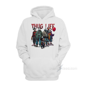 Thug Life Horror Movie Hoodie