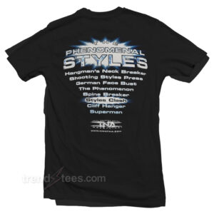 Vintage NWA World Heavyweight Champion AJ Style T-Shirt