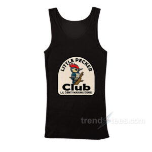 Woodpecker Little Pecker Club Lil Gents Making Dents Tank Top