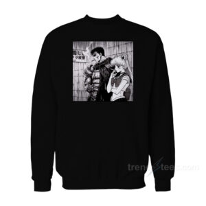 Berserk Sailor Moon Smoking Sweatshirt