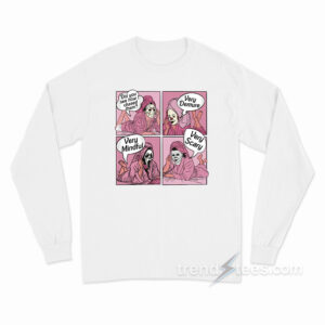 Did You See How I Chased Them Very Demure Very Mindful Very Scary Long Sleeve Shirt