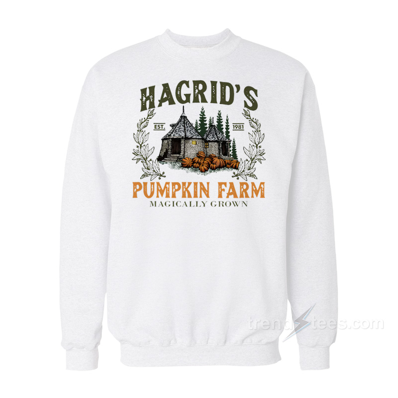 Hagrid's Pumpkin Farm Halloween Sweatshirt