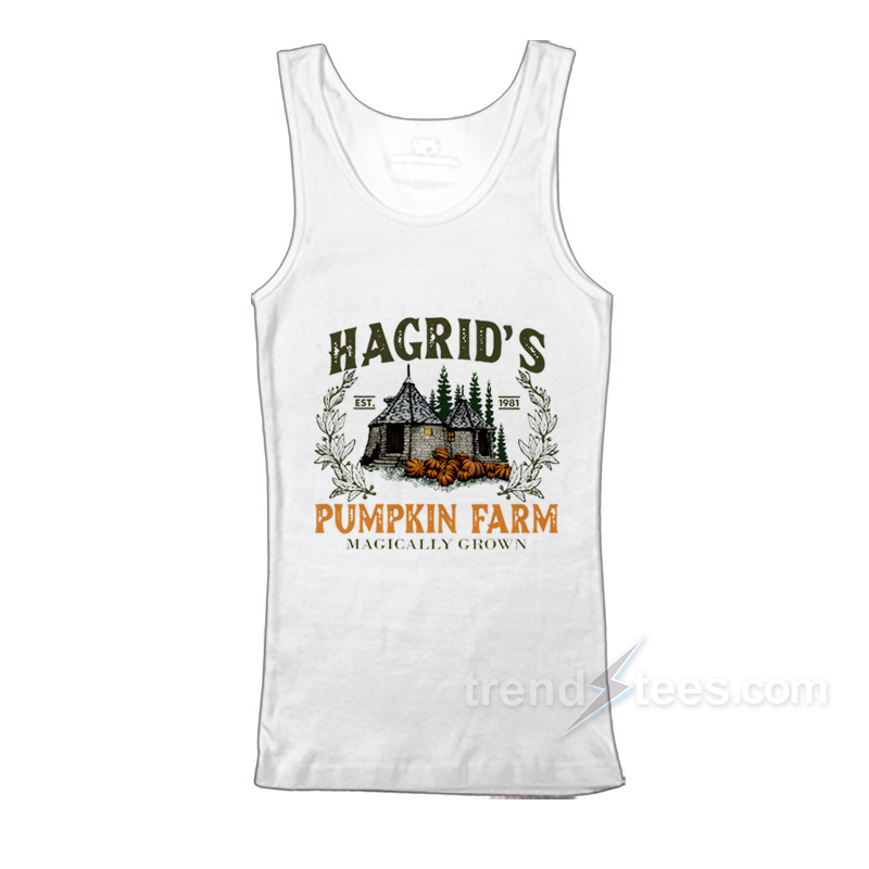 Hagrid's Pumpkin Farm Halloween Tank Top