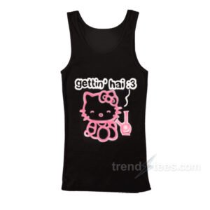 Hello Kitty Gettin' Hai Meme Tank Top