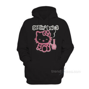 Hello Kitty Gettin' Hai Meme Hoodie