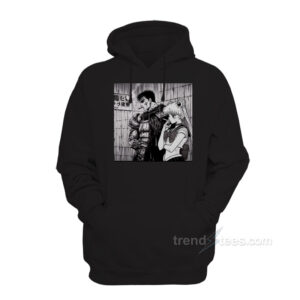 Berserk Sailor Moon Smoking Hoodie