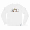 Moo Deng Ghost Halloween Long Sleeve Shirt