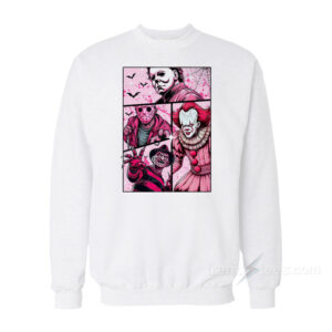 Pink Series Killer Halloween Sweatshirt