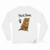 Pussy Power Funny Cat Meme Long Sleeve Shirt