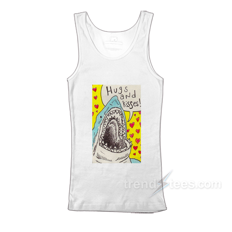 Shark Hugs and Kisses Tank Top