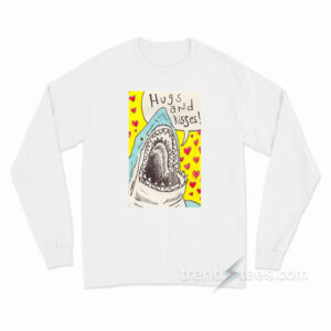 Shark Hugs and Kisses Long Sleeve Shirt