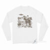 Ufo Western Vintage Cowboy Long Sleeve Shirt