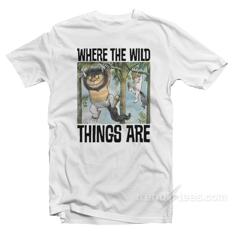Where The Wild Things Are – Hanging From Tree Limbs T-Shirt