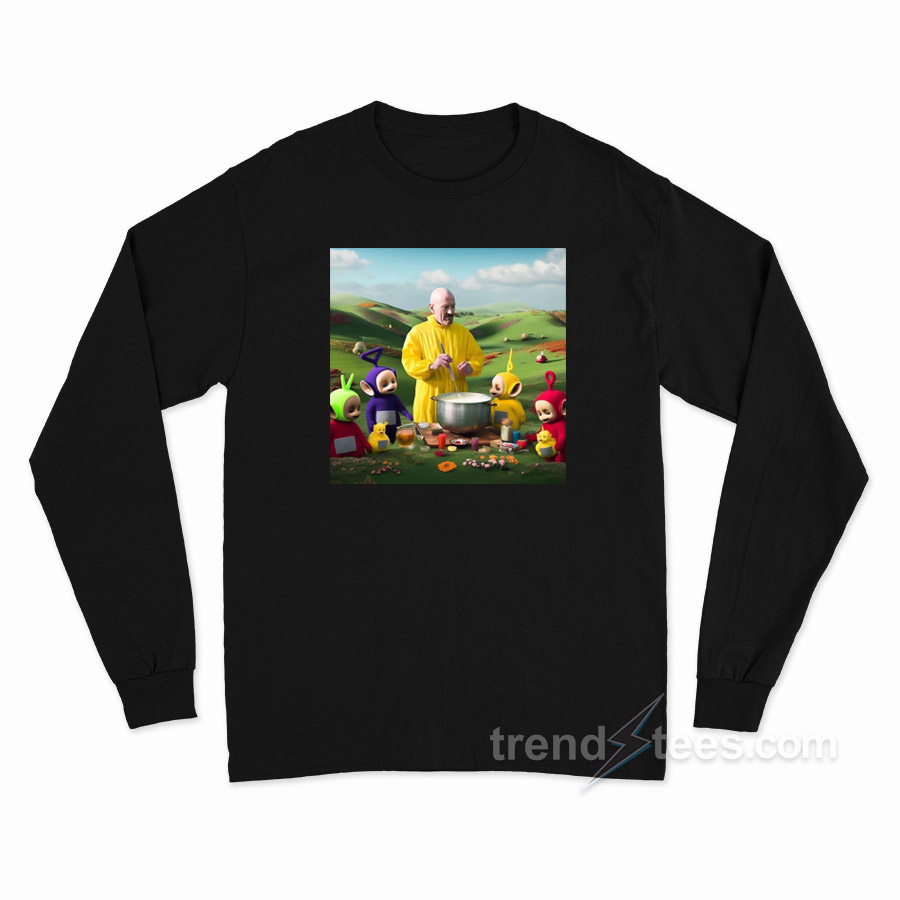 Breaking Bad Teletubbies Long Sleeve Shirt