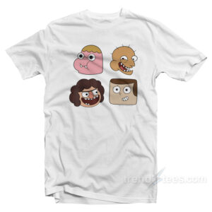 Clarence and Friends Big Portraits T-Shirt