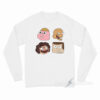 Clarence and Friends Big Portraits Long Sleeve Shirt
