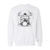 Da Vinci Vitruvian Man Drummer Sweatshirt