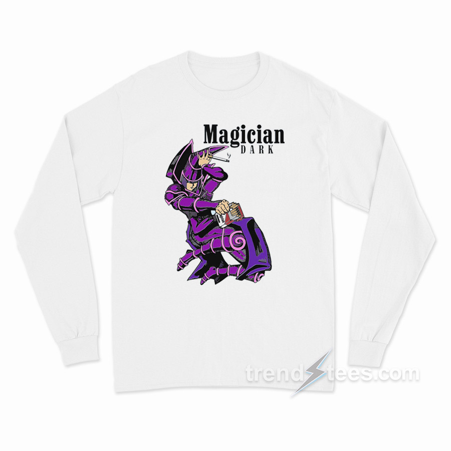 Dark Magician Smoking Long Sleeve Shirt