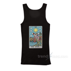 David Bowie The Star Tarot Card Tank Top