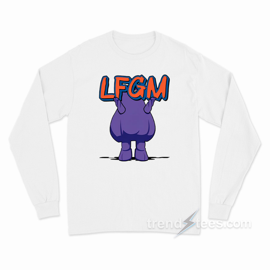 Grimace Lfgm Sign Long Sleeve Shirt