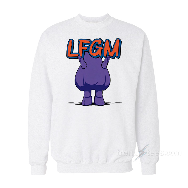 Grimace Lfgm Sign Sweatshirt