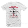 Hello Kitty Save Our Pro Wrestling T-Shirt