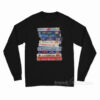 Retro VHS Xmas Tapes Long Sleeve Shirt
