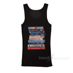 Retro VHS Xmas Tapes Tank Top