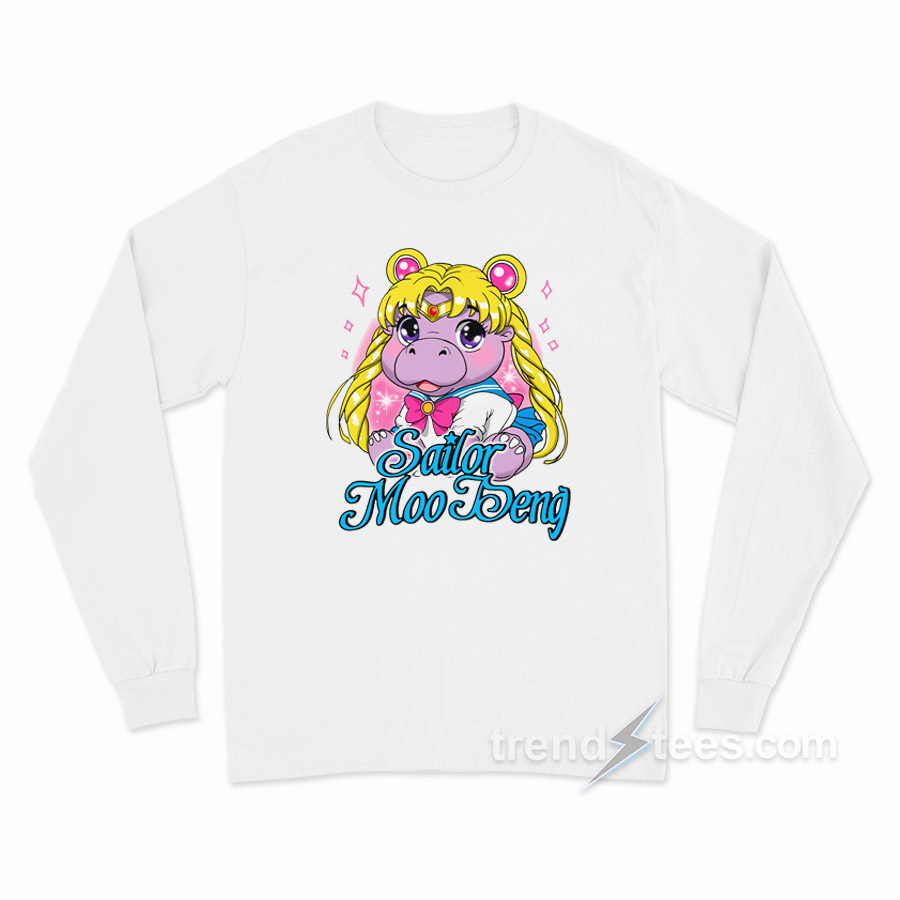 Sailor Moo Deng Long Sleeve Shirt