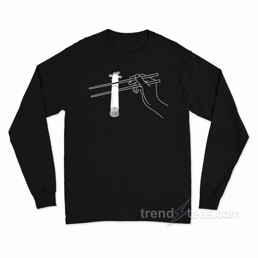 SpaceX Super Heavy Starship Booster 12 Chopsticks Long Sleeve Shirt