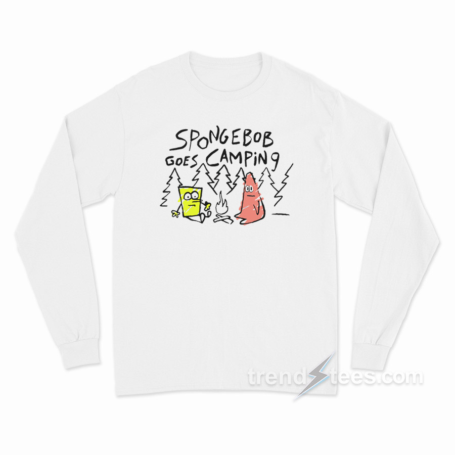 SpongeBob Goes Camping Long Sleeve Shirt