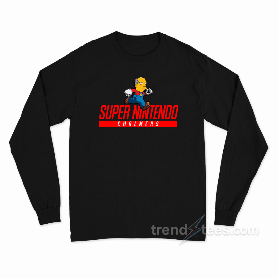 Super Nintendo Chalmers Long Sleeve Shirt