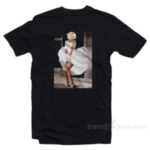 Blowing In The Wind Marilyn Monroe White Dress T-Shirt