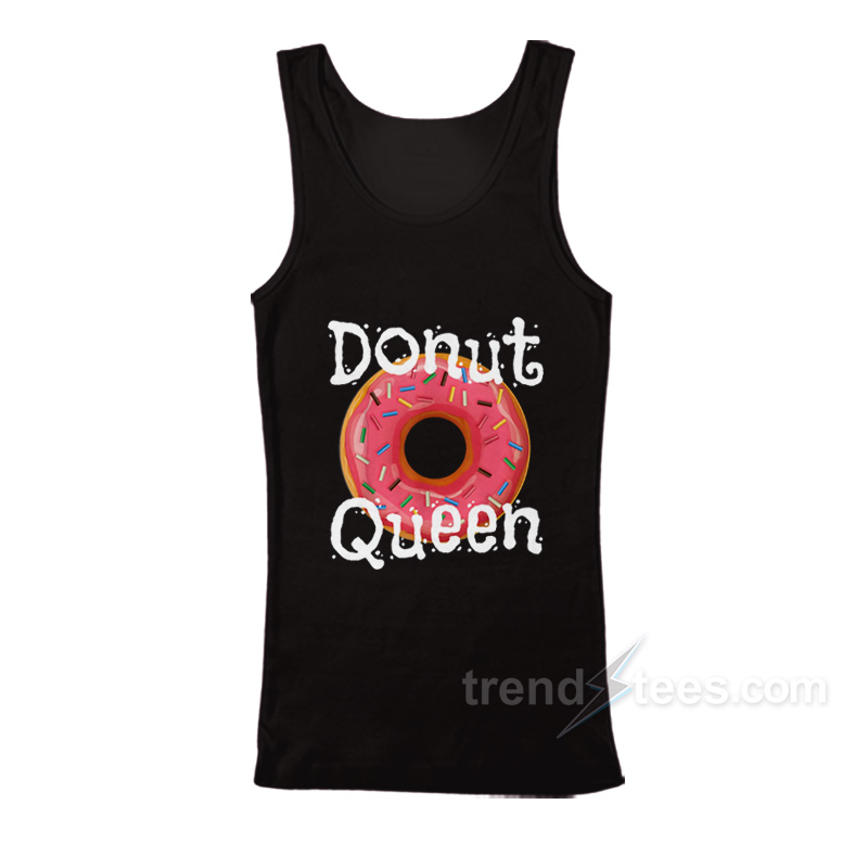 Donut Queen Food Lover Tank Top