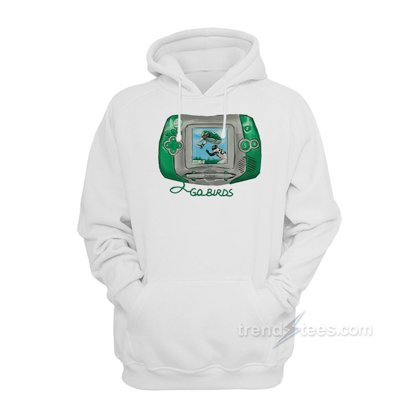 Go Birds Retro Saquon Barkley No-Look Hurdle Hoodie