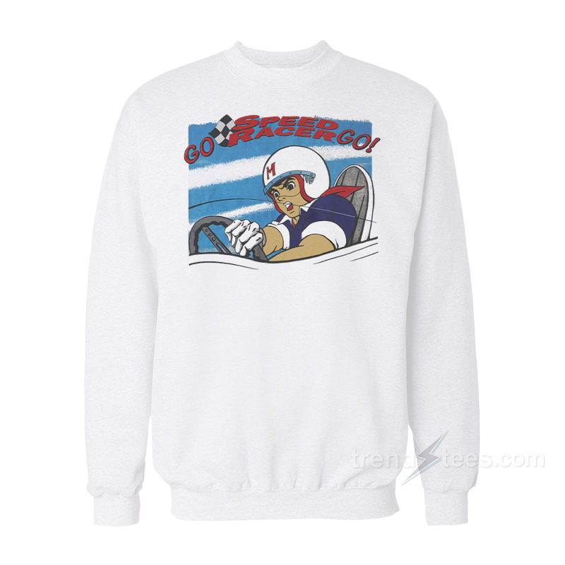 Go Speed Racer Go Vintage Lance Pulp Fiction Sweatshirt