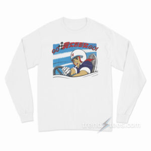 Go Speed Racer Go Vintage Lance Pulp Fiction Long Sleeve Shirt