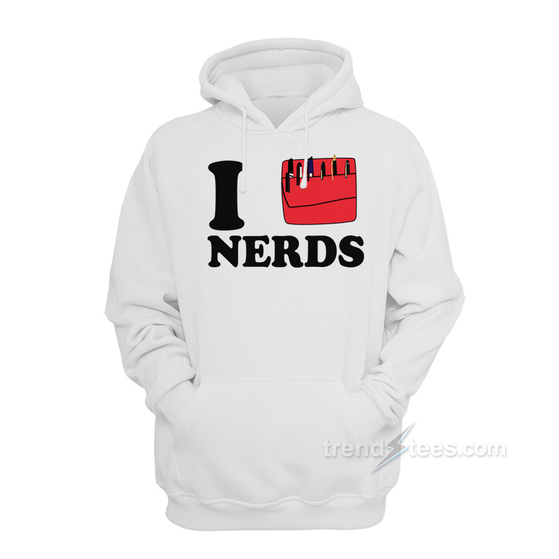 I Heart Nerds Hoodie
