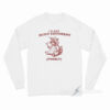 Raccoon I'm Just Built Different Poorly Long Sleeve Shirt